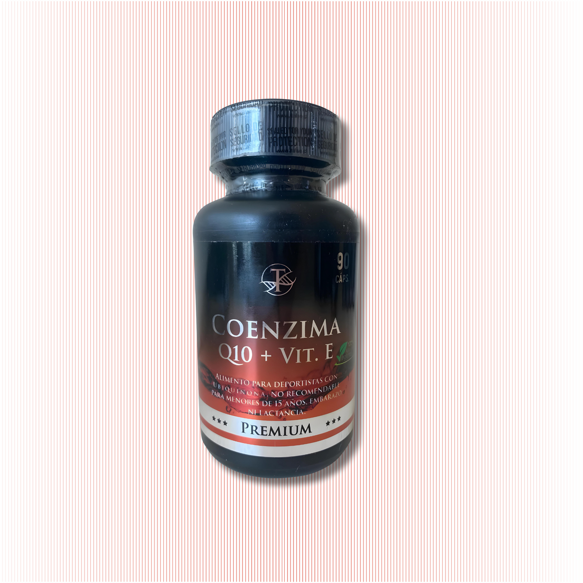 Coenzima Q10 + Vitamina E (90 Cápsulas)